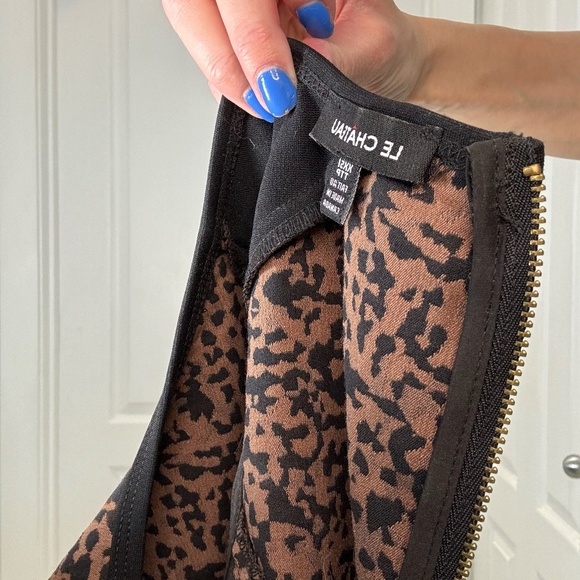 Le Chateau Peplum dress top XXS - Picture 8 of 12